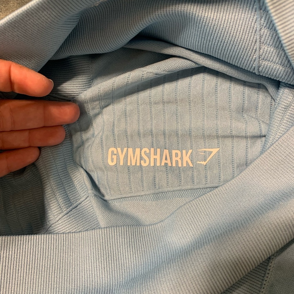 High waisted Gym Shark leggings, full length. Only worn once